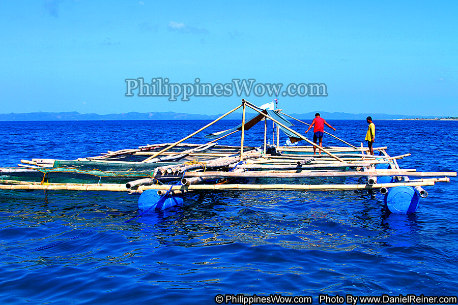 Philippine Bamboo Barge