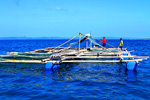 Philippine Bamboo Barge