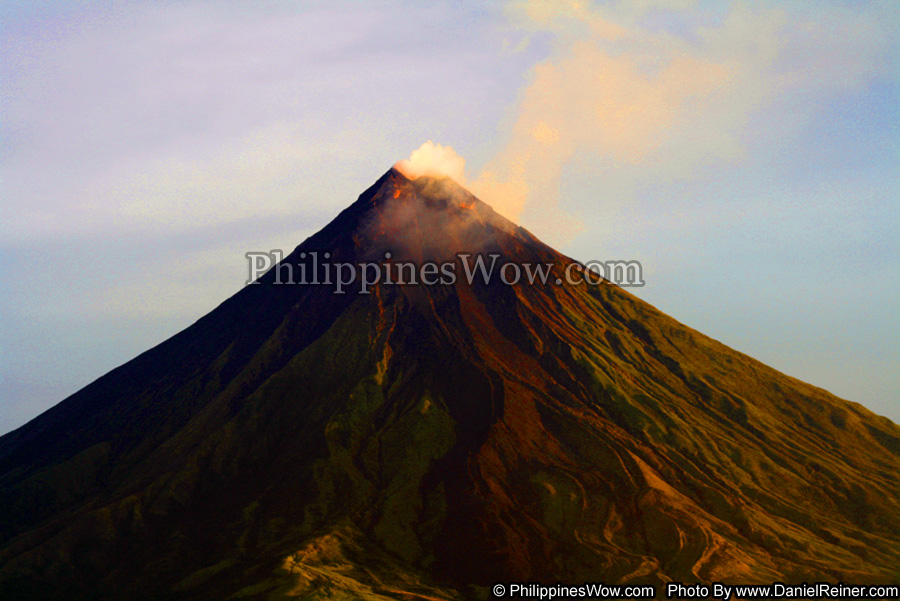 Mt. Mayon Volcano in the Philippines