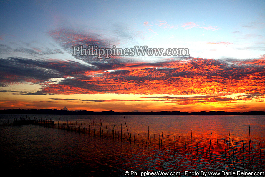 Scenic Sunrise in the Philippines